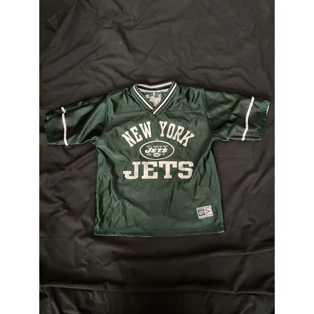 Vintage Reversible New York Jets Mighty-Mac Jersey Kids - Size Unknown